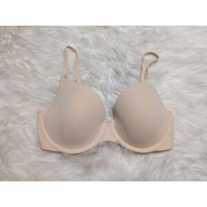 SKIMS Fits Everybody T-Shirt Bra Everyday Comfort Support Nude 32D‎